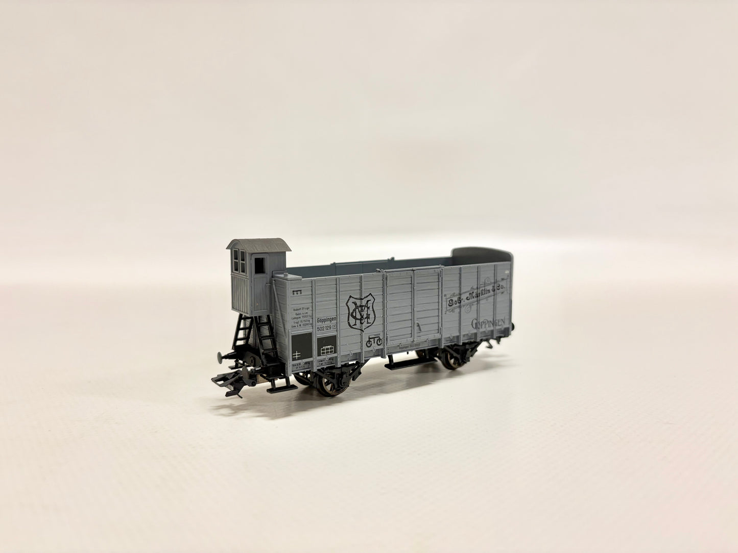 Märklin 48915 SoMo Hochbordwagen mit Bremserhaus Güterwagen AC H0