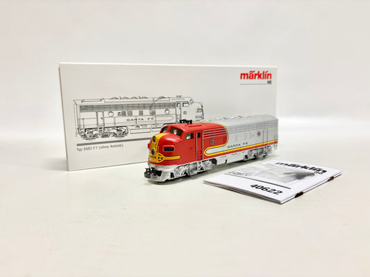 Märklin 40622 Diesellok F7 USA Santa Fe *ohne Antrieb* AC H0