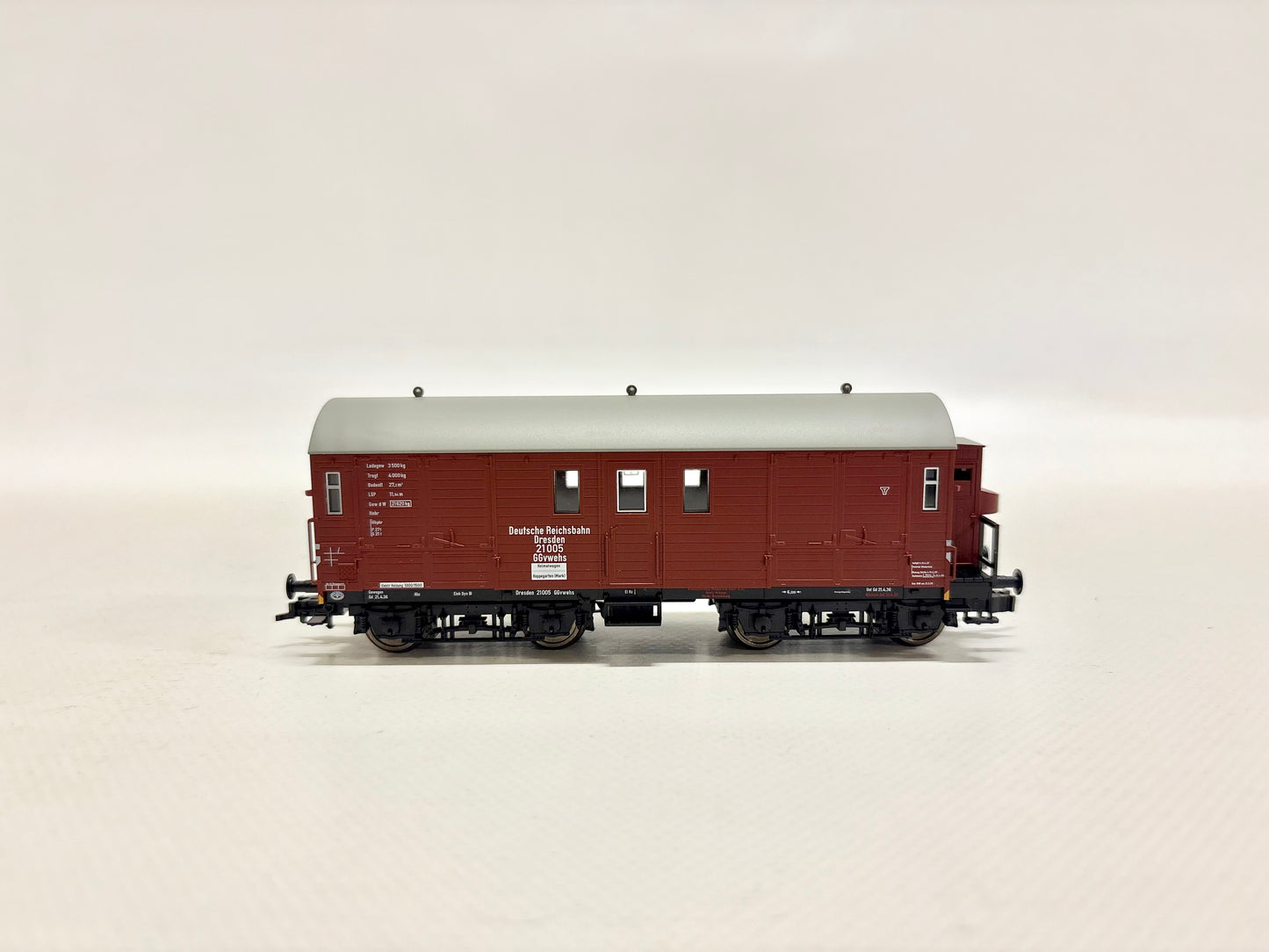 Fleischmann 5394K Stallungswagen Güterwagen DR AC H0