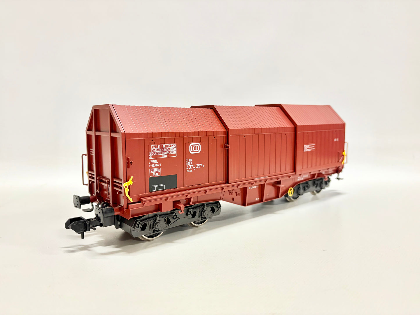 Märklin 5878 Teleskophaubenwagen Güterwagen DB Spur 1