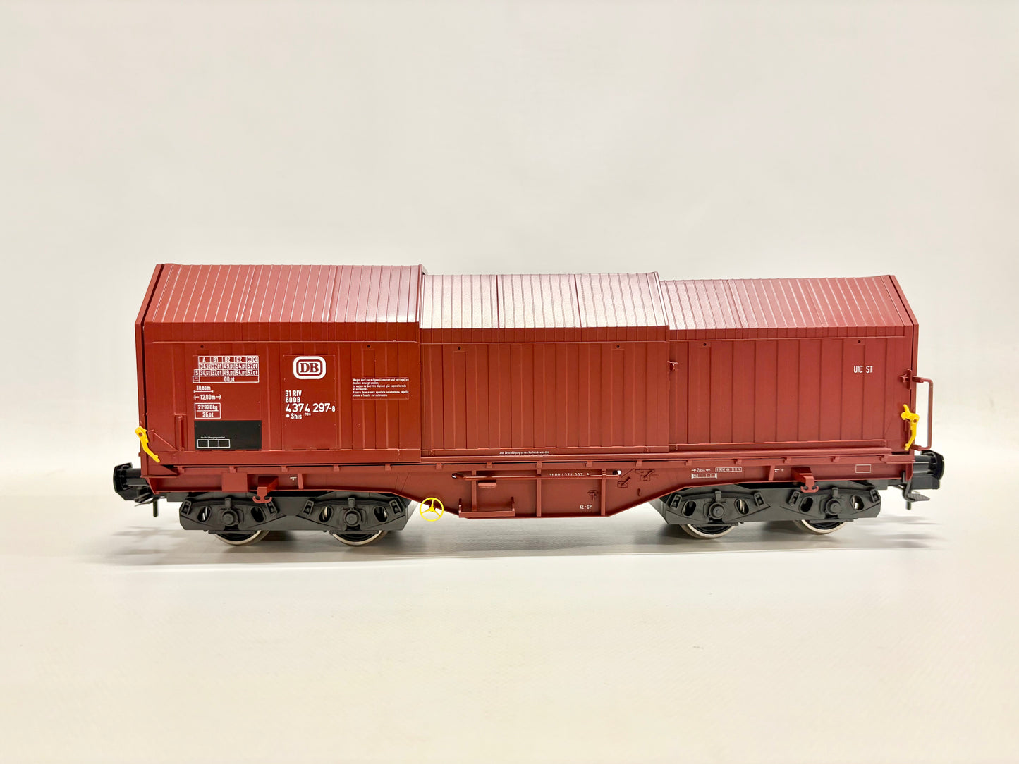 Märklin 5878 Teleskophaubenwagen Güterwagen DB Spur 1