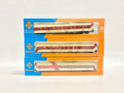 Roco 4227A 4226A Personenwagen TUI-Ferienexpress AC H0