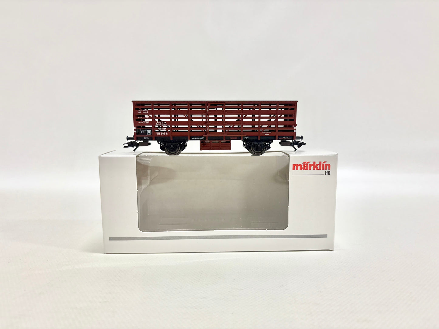 Märklin 46161 Verschlagwagen Güterwagen DR AC H0