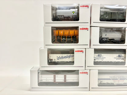 Märklin 8x Insider-Wagen Güterwagen Konvolut DB H0