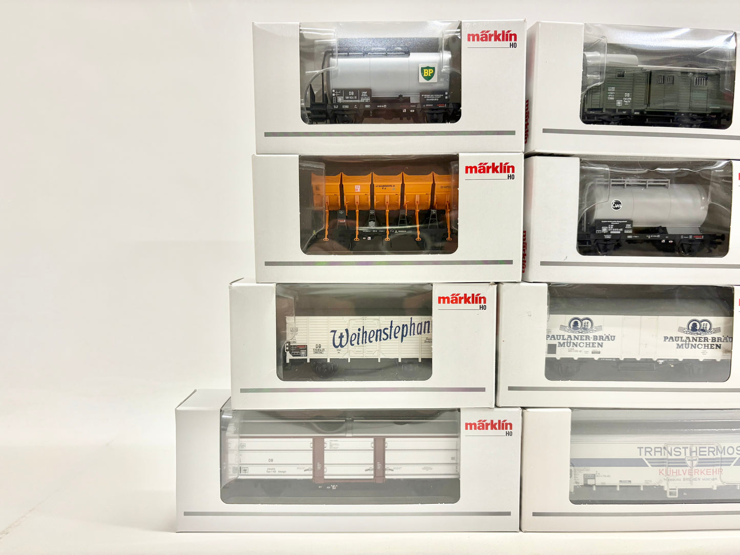 Märklin 8x Insider-Wagen Güterwagen Konvolut DB H0