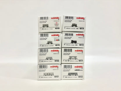 Märklin 8x Insider-Wagen Güterwagen Konvolut DB H0