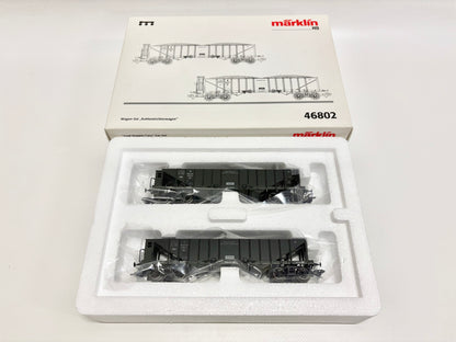 Märklin 46802 Wagen-Set Kohlentrichterwagen K.Bay.Sts.AC H0