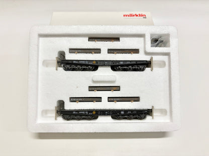 Märklin 48664 Wagen-Set "Stahlbrammen" Schwerlastwagen DB AC H0