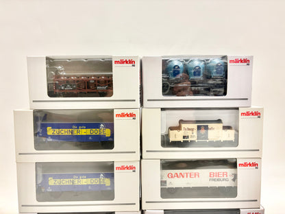 Märklin 8x Insider-Wagen Güterwagen Konvolut DB H0