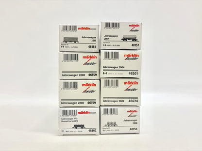 Märklin 8x Insider-Wagen Güterwagen Konvolut DB H0