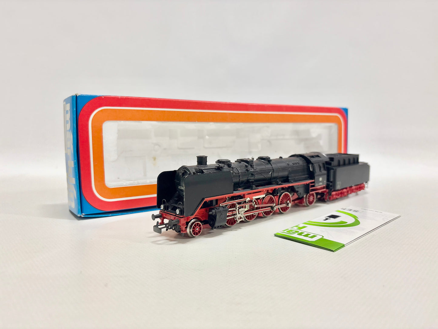 Märklin 3082 Dampflok mit Rauchsatz Br 41 334 DB AC H0