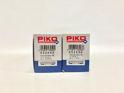 Piko 53254-2 53253-2 Modernisierungswagen Personenwagen DR H0