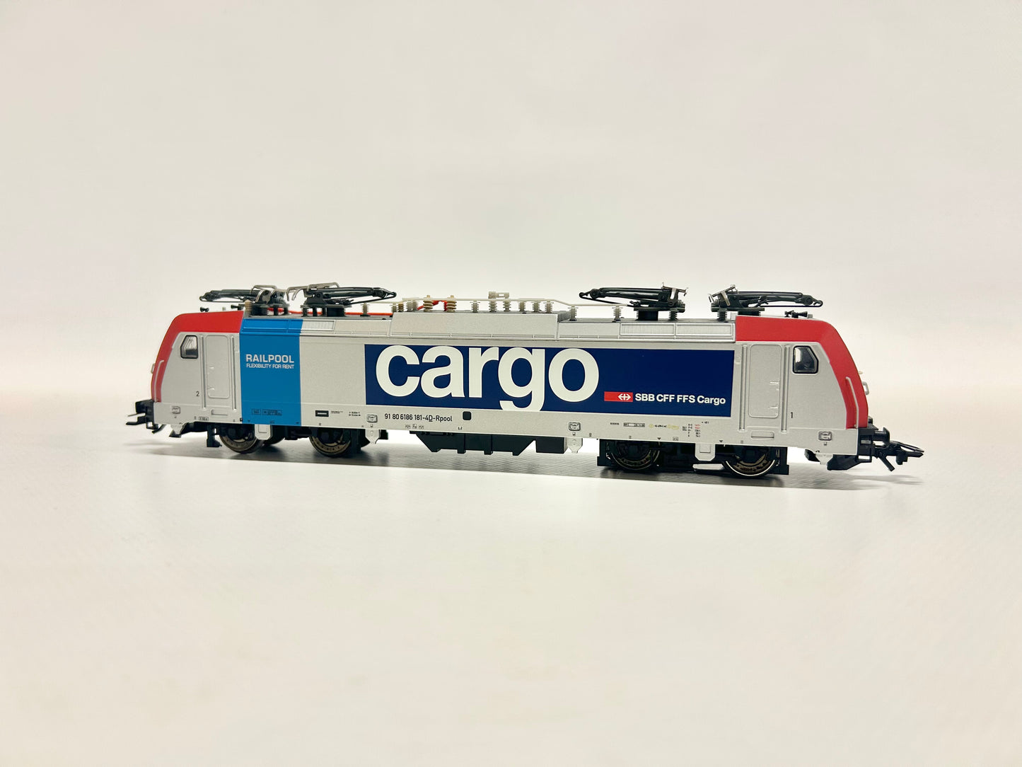 Märklin 36607 Digital E-Lok Br 186 SBB Cargo Railpool H0