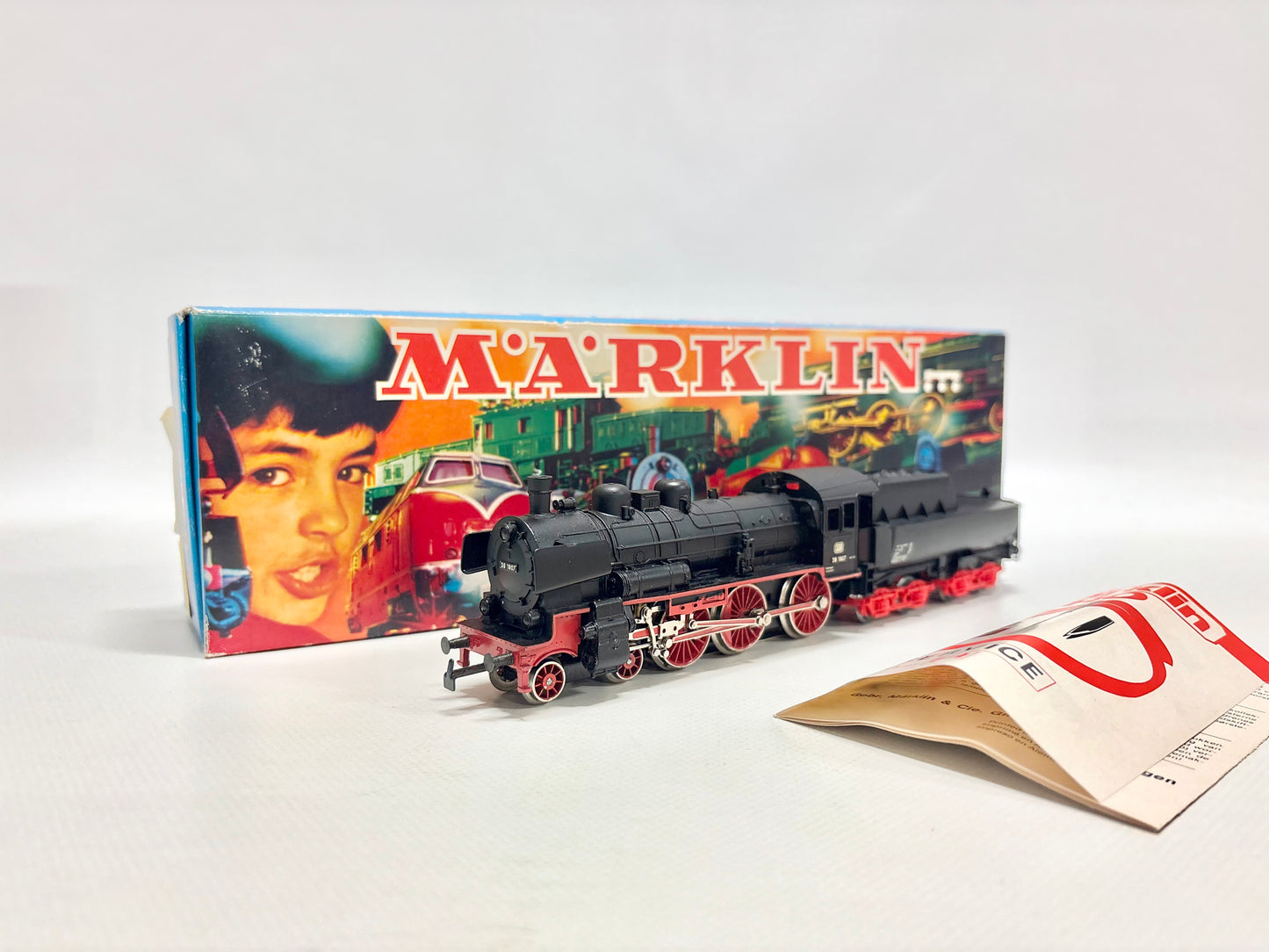 Märklin 3098 Dampflok Br 38 1807 DB AC H0