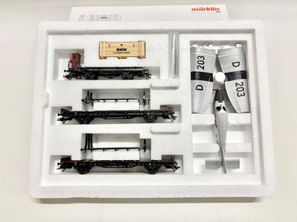 Märklin 45093 Wagen-Set Flugzeugtransport BMW AC H0