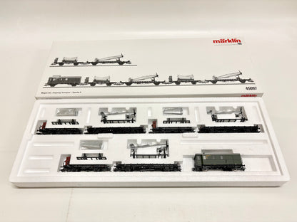 Märklin 45097 Wagen-Set Flugzeugtransport BMW AC H0
