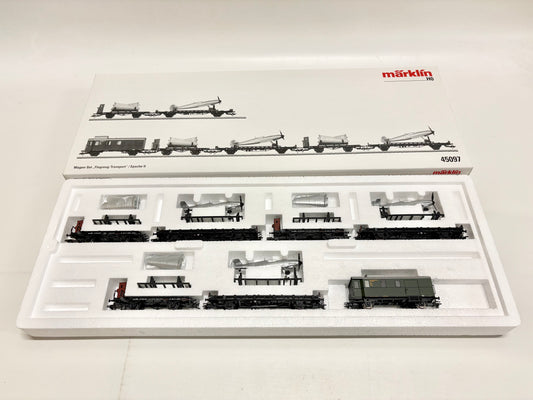 Märklin 45097 Wagen-Set Flugzeugtransport BMW AC H0