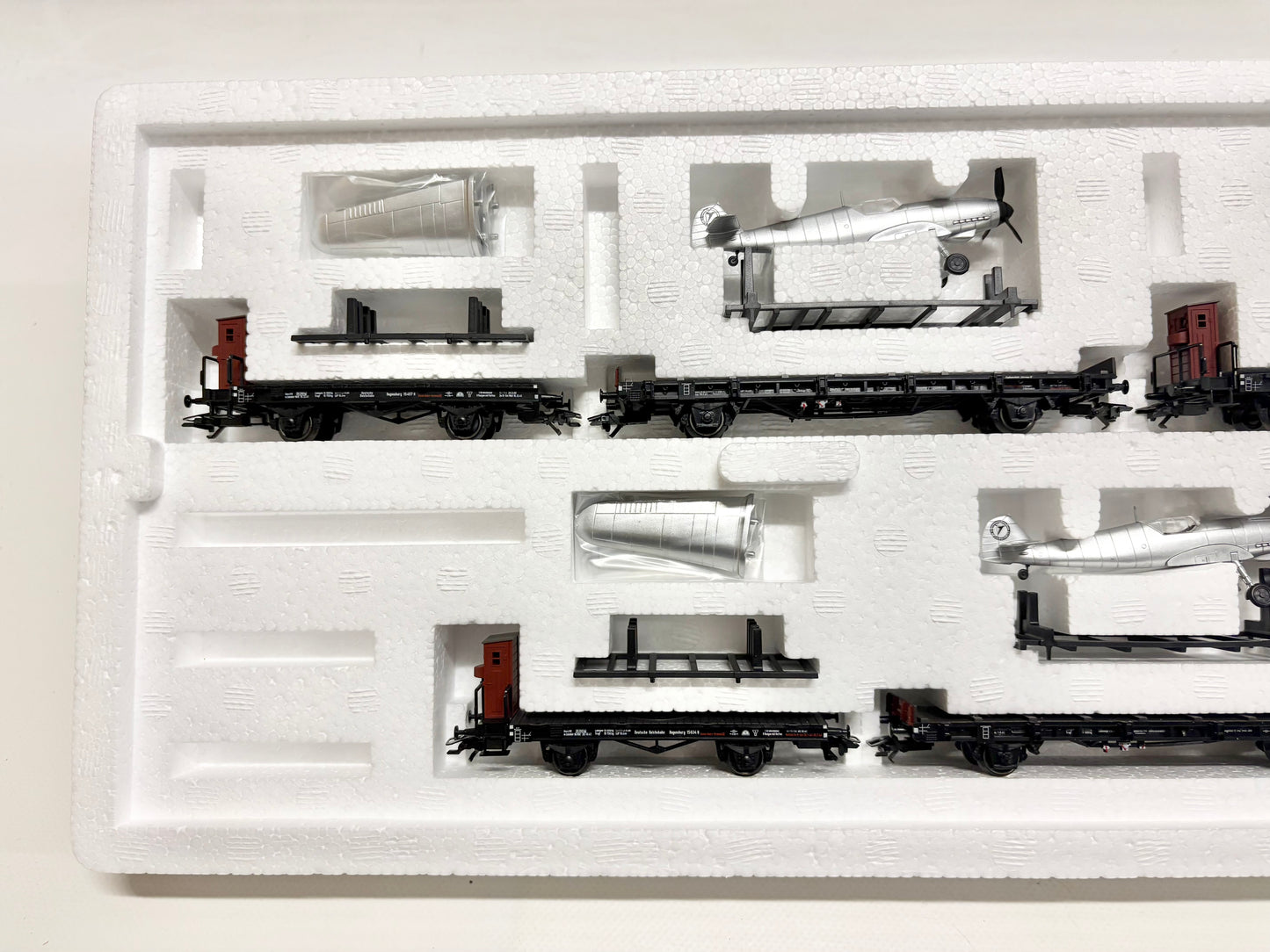 Märklin 45097 Wagen-Set Flugzeugtransport BMW AC H0