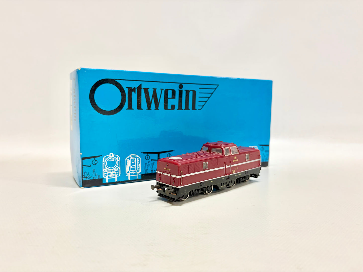 Ortwein Diesellok Br 280 010-0 DB AC H0