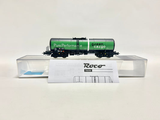 Roco 76698 Tank Wagon Green Cargo Freight Wagon H0 