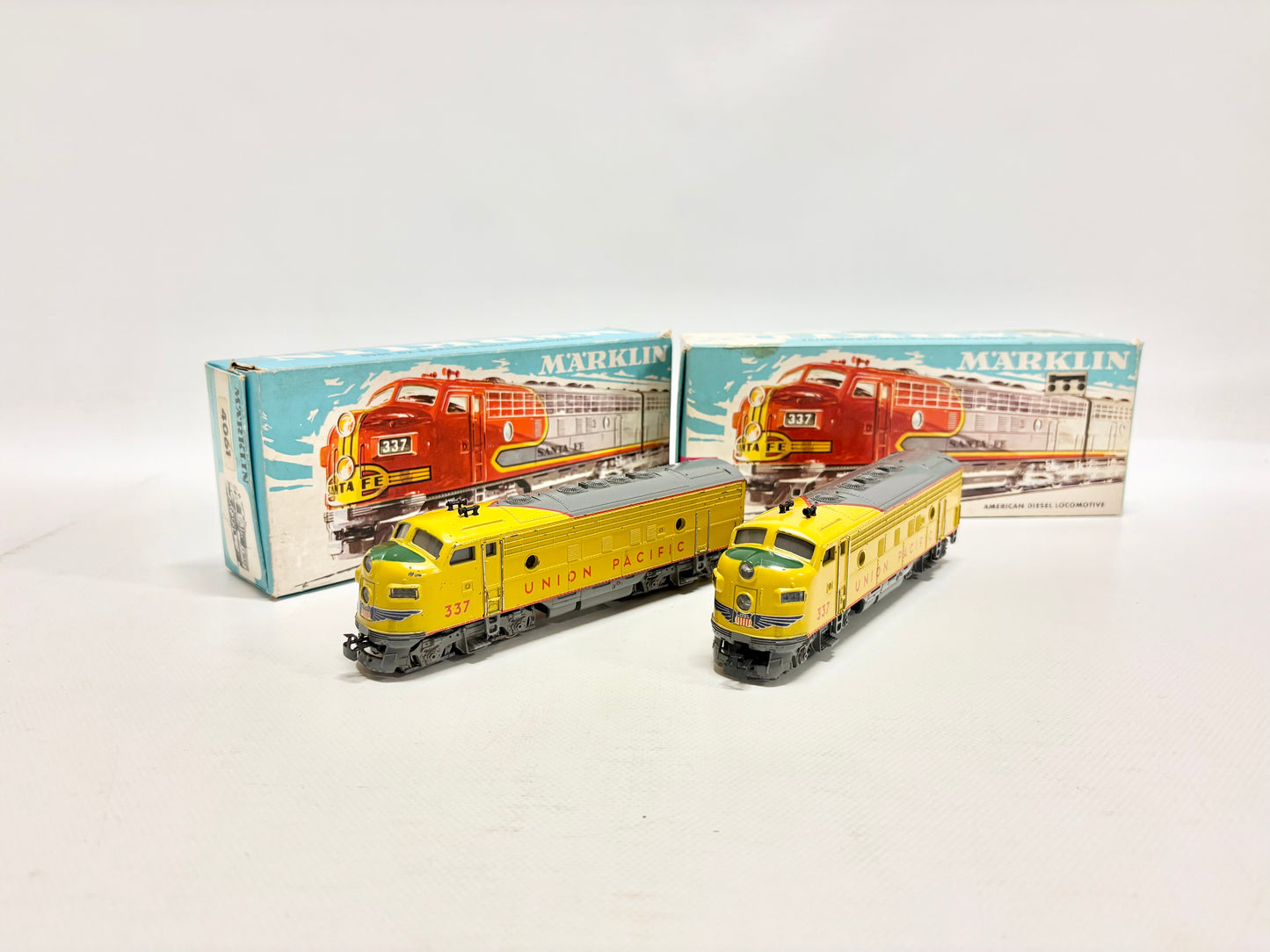 Märklin 3061 + 4061 USA Diesellok F7 A+B-Unit Union Pacific AC H0