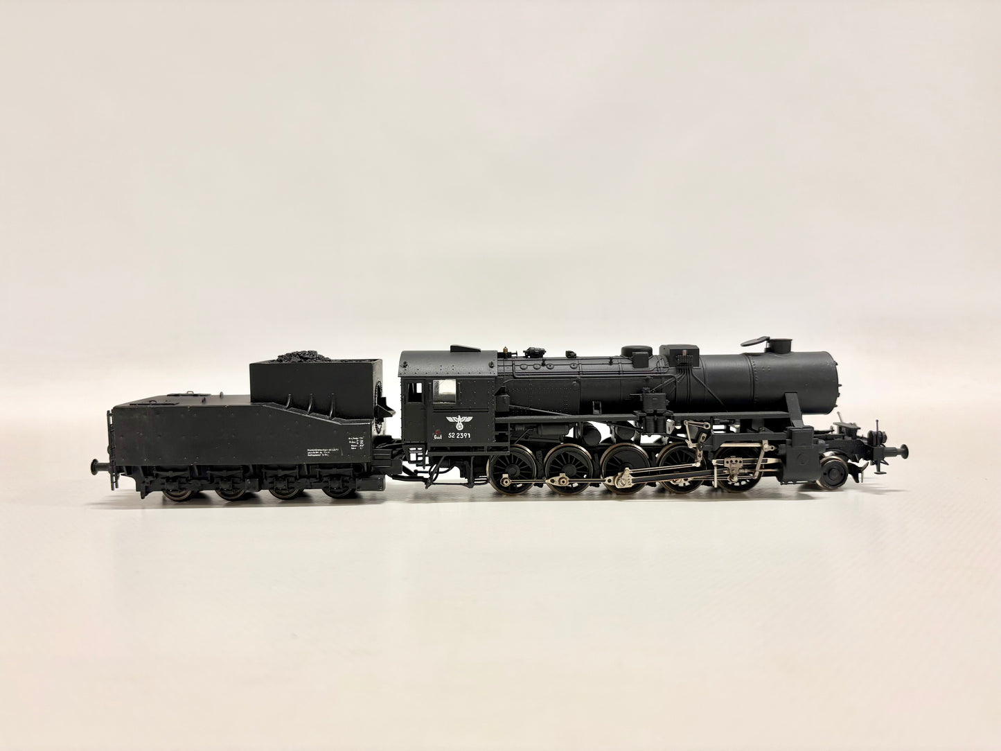M+F? Dampflokomotive Dampflok Br 52 2391 DR DC H0