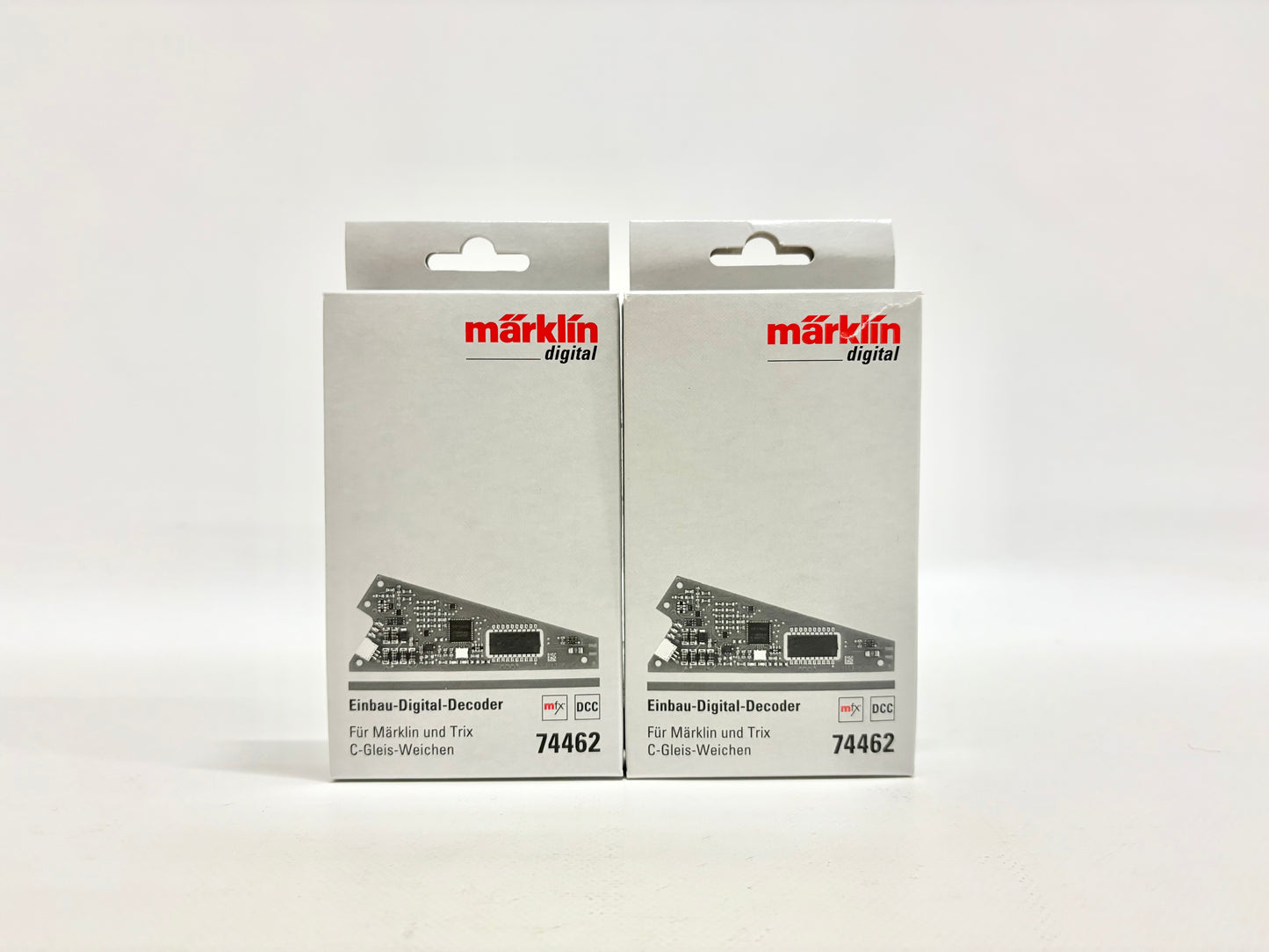Märklin 2x 74462 Einbau-Digital-Decoder AC H0