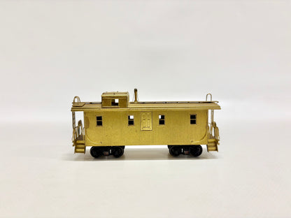 Unbekannt Güterwagen Caboose Güterzugbegleitwagen Messing USA DC H0