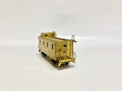 Unbekannt Güterwagen Caboose Güterzugbegleitwagen Messing USA DC H0