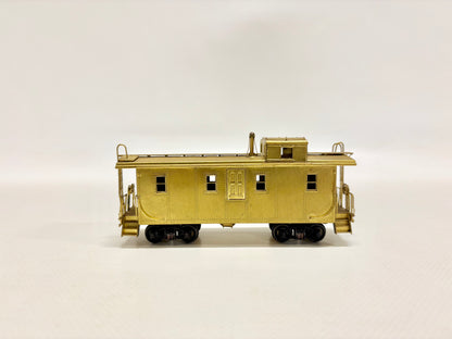 Unbekannt Güterwagen Caboose Güterzugbegleitwagen Messing USA DC H0