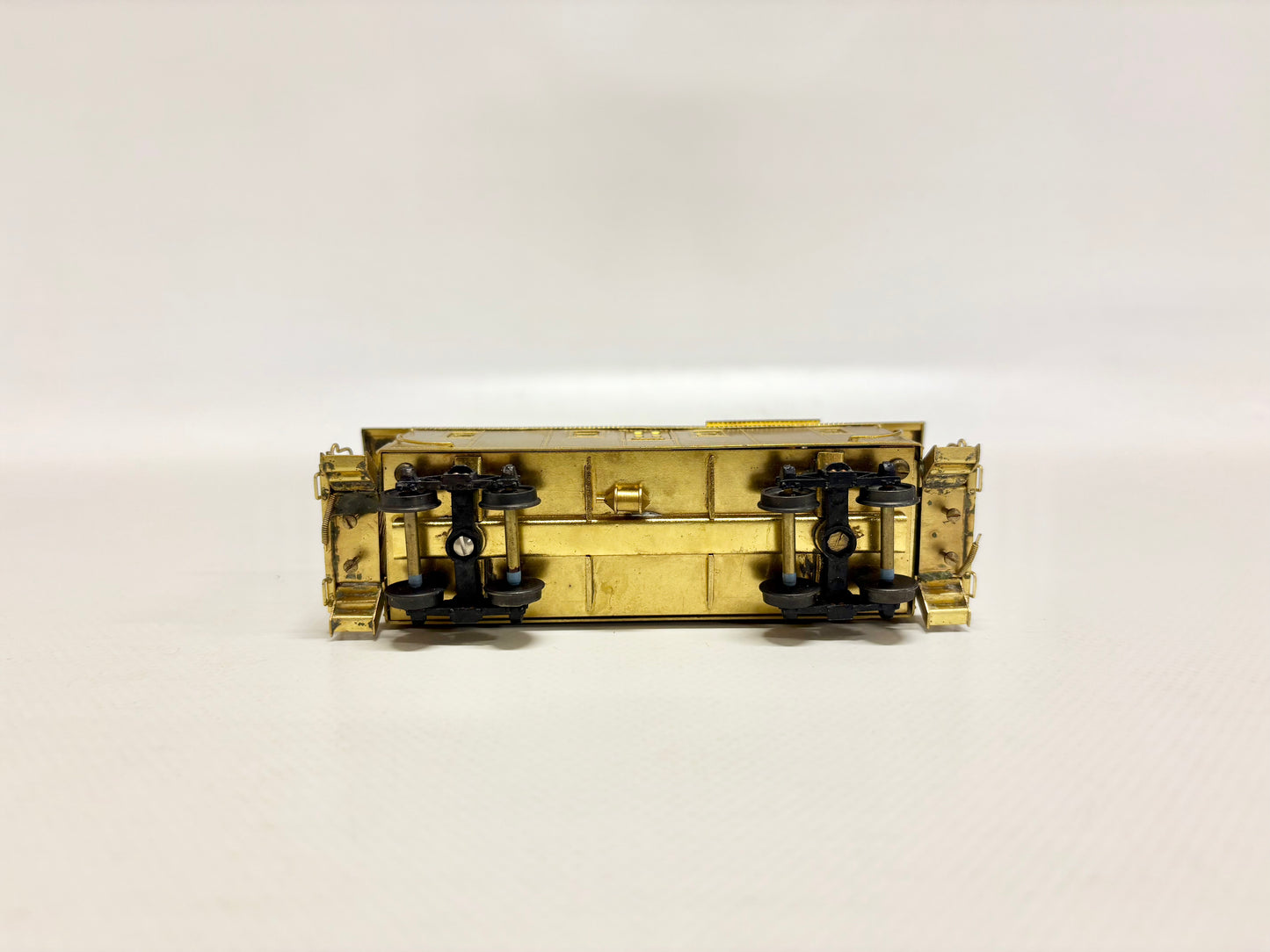 Unbekannt Güterwagen Caboose Güterzugbegleitwagen Messing USA DC H0