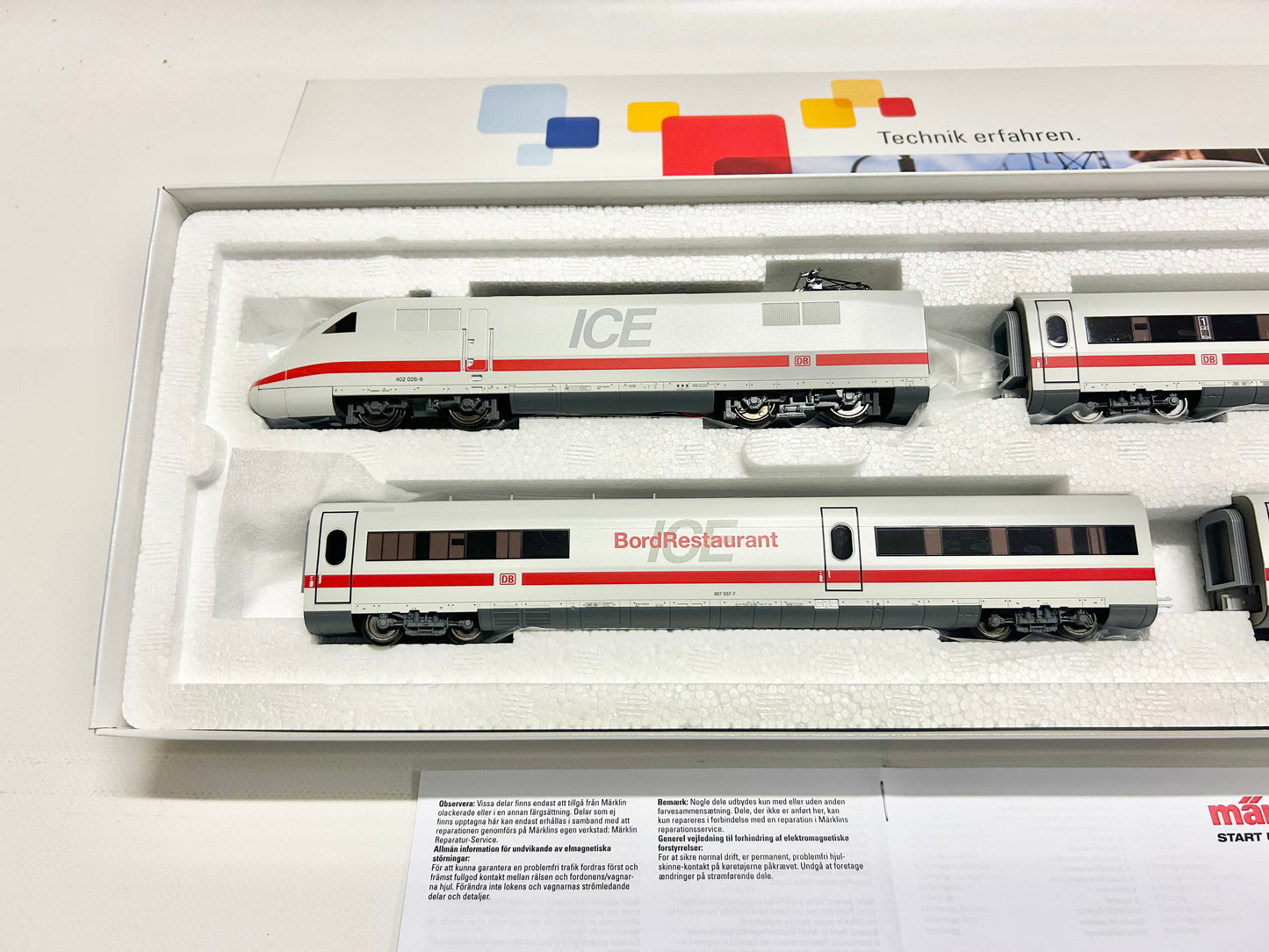 Märklin 36712 Digital + Sound ICE Triebwagen InterCityExpress H0