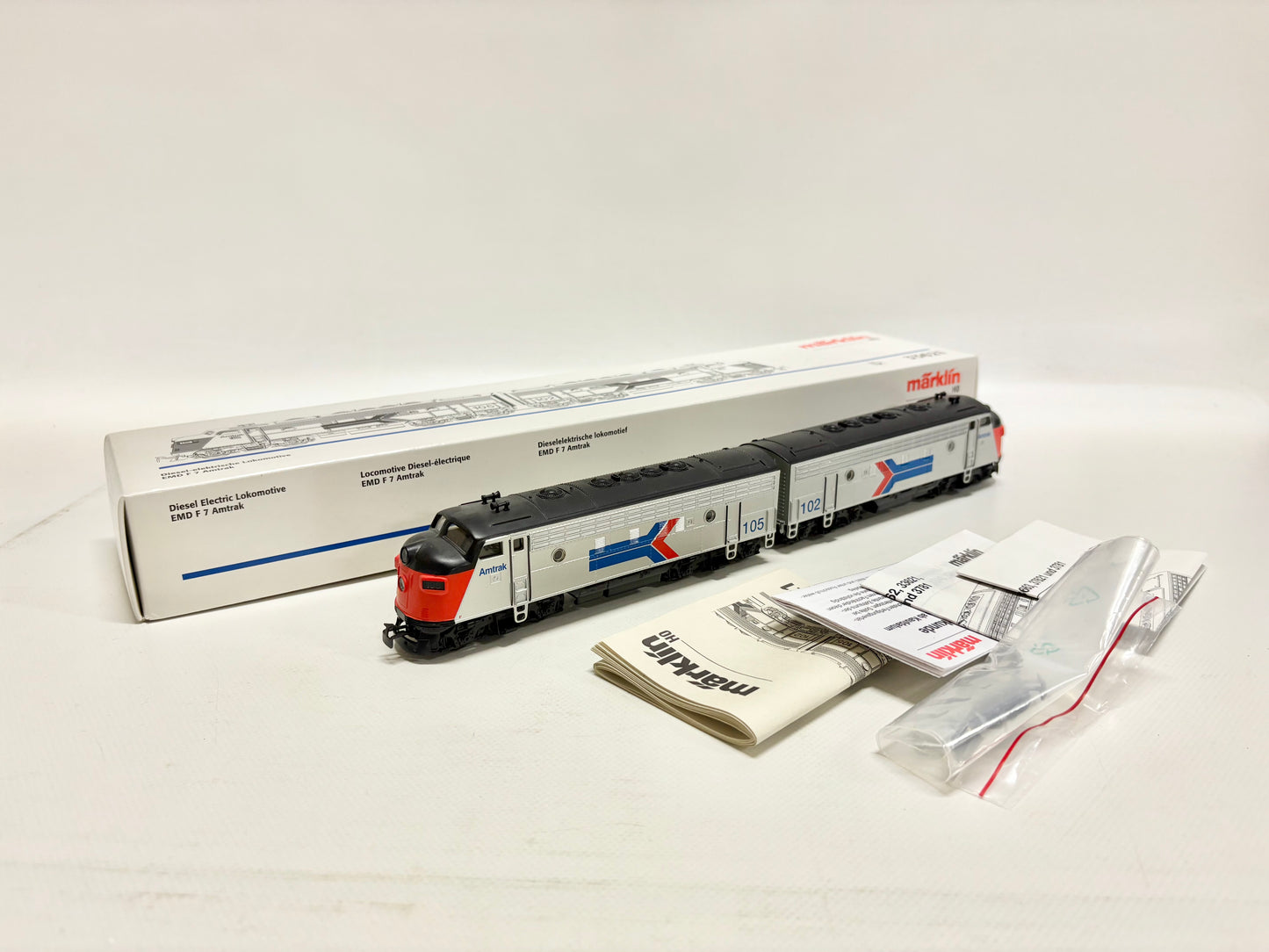 Märklin 33621 Digital Diesellok F7 USA Amtrak AC H0