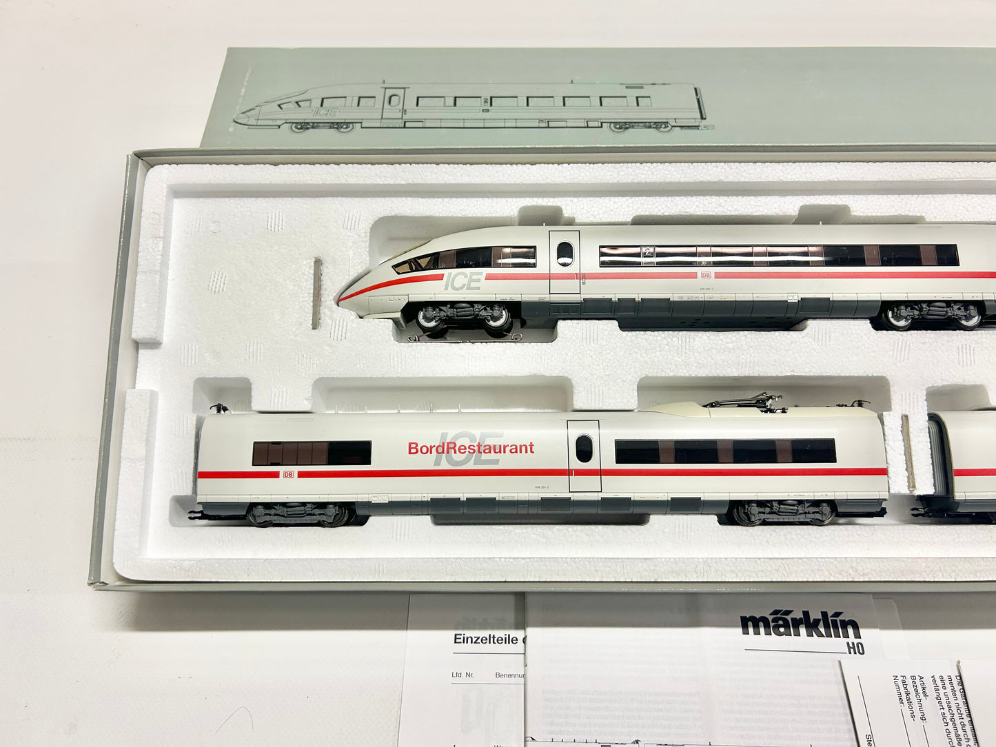 Märklin 37780 Digital ICE 3 Railcar Train InterCityExpress H0 