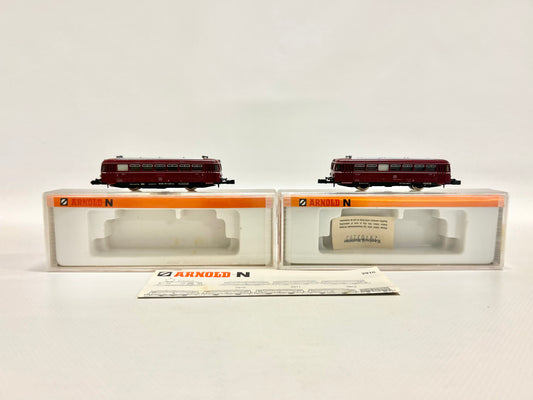 Arnold 2910 & 2912 Dieseltriebwagen Schienenbus DB Spur N