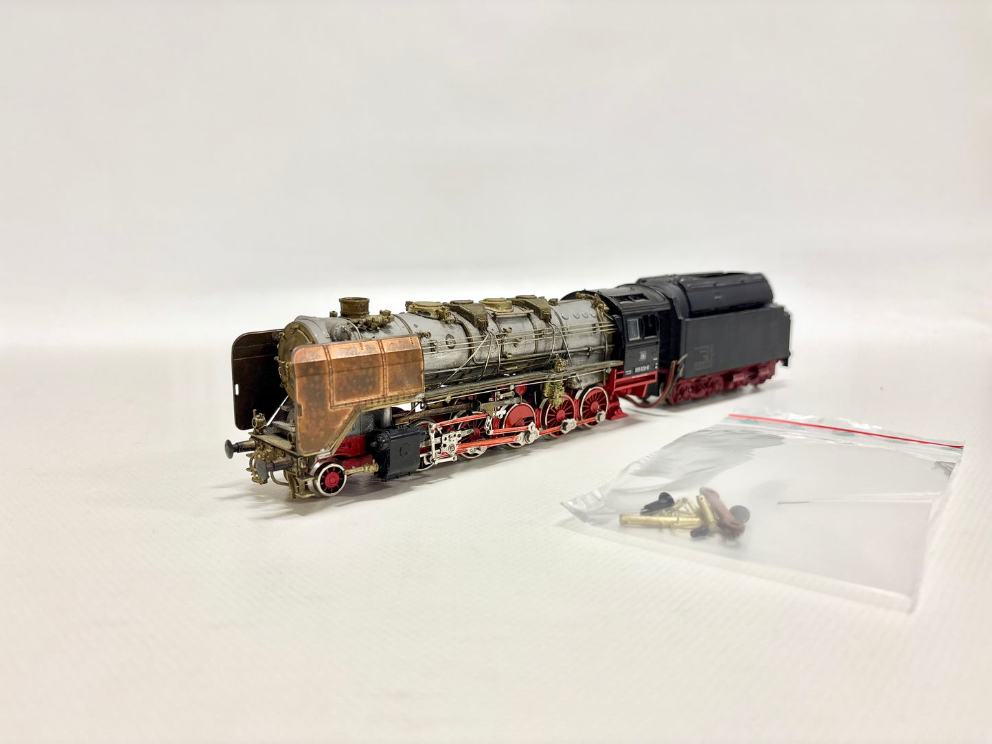 Fleischmann/ M+F Dampflokomotive Br 051 628-6 M+F Umbausatz Messing DB DC H0