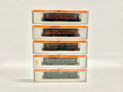 Arnold 3361 3362 3390 3380 3370 Personenwagen DRG Spur N