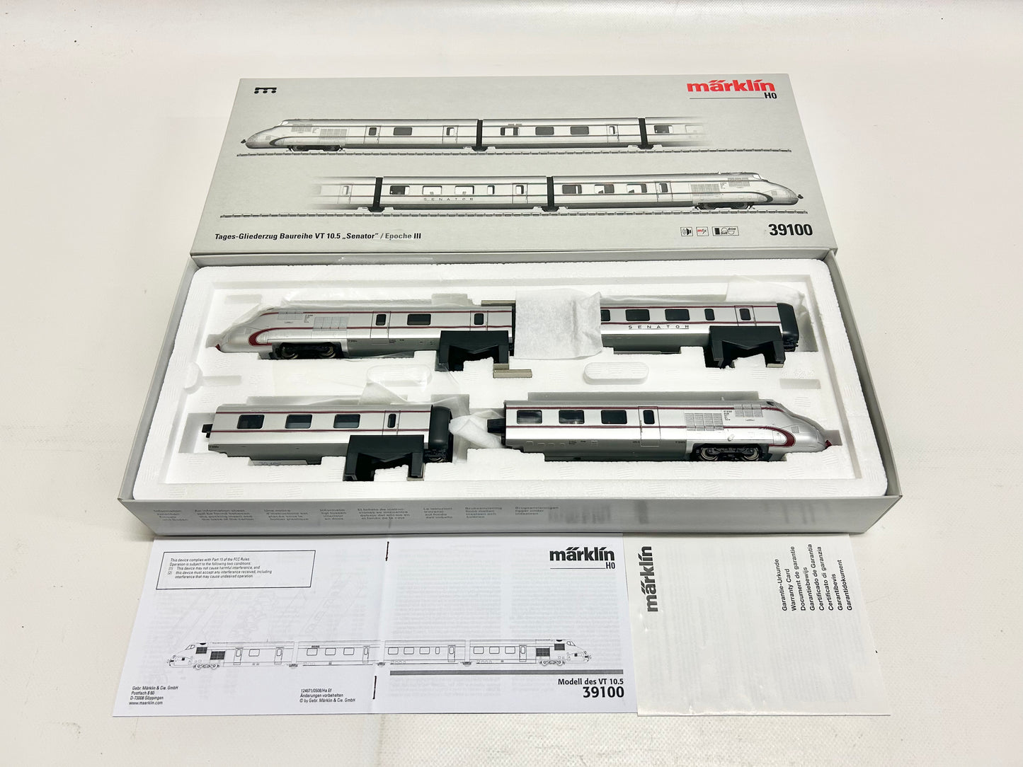 Märklin 39100 Mfx-Digital + Sound Daytime Articulated Train H0 
