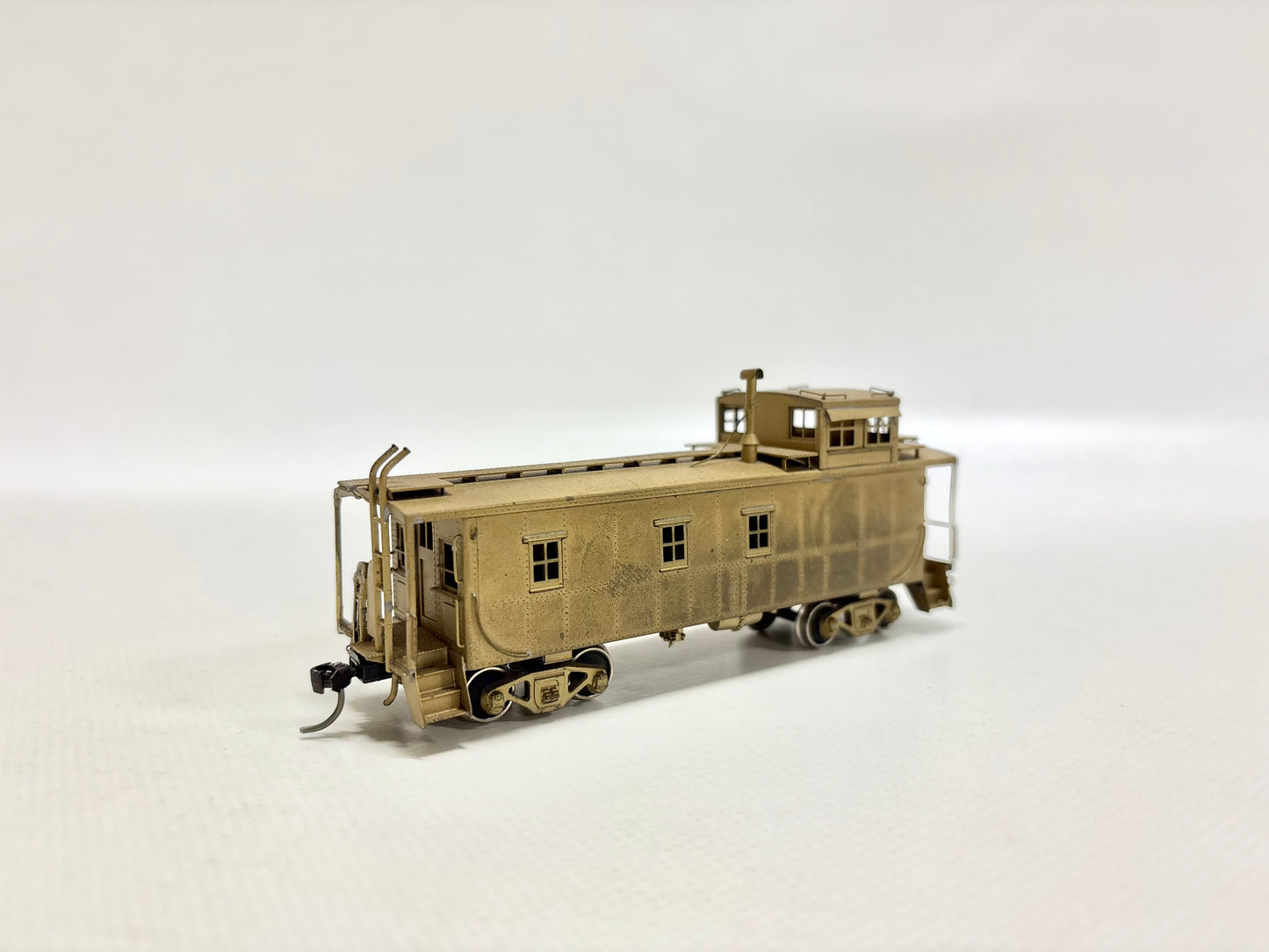 GOM Güterwagen Caboose Messing USA DC H0