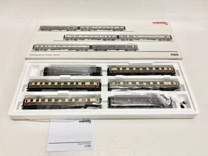 Märklin 41929 Wagen-Set "Rheingold" Schnellzugwagen mit Innenbeleuchtung DRG AC H0