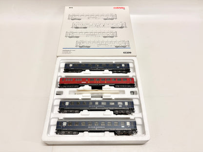 Märklin 43209 Wagen-Set Schnellzug Loreley mit Innenbeleuchtung Personenwagen H0