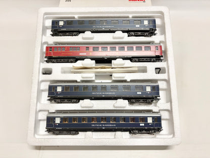 Märklin 43209 Wagen-Set Schnellzug Loreley mit Innenbeleuchtung Personenwagen H0