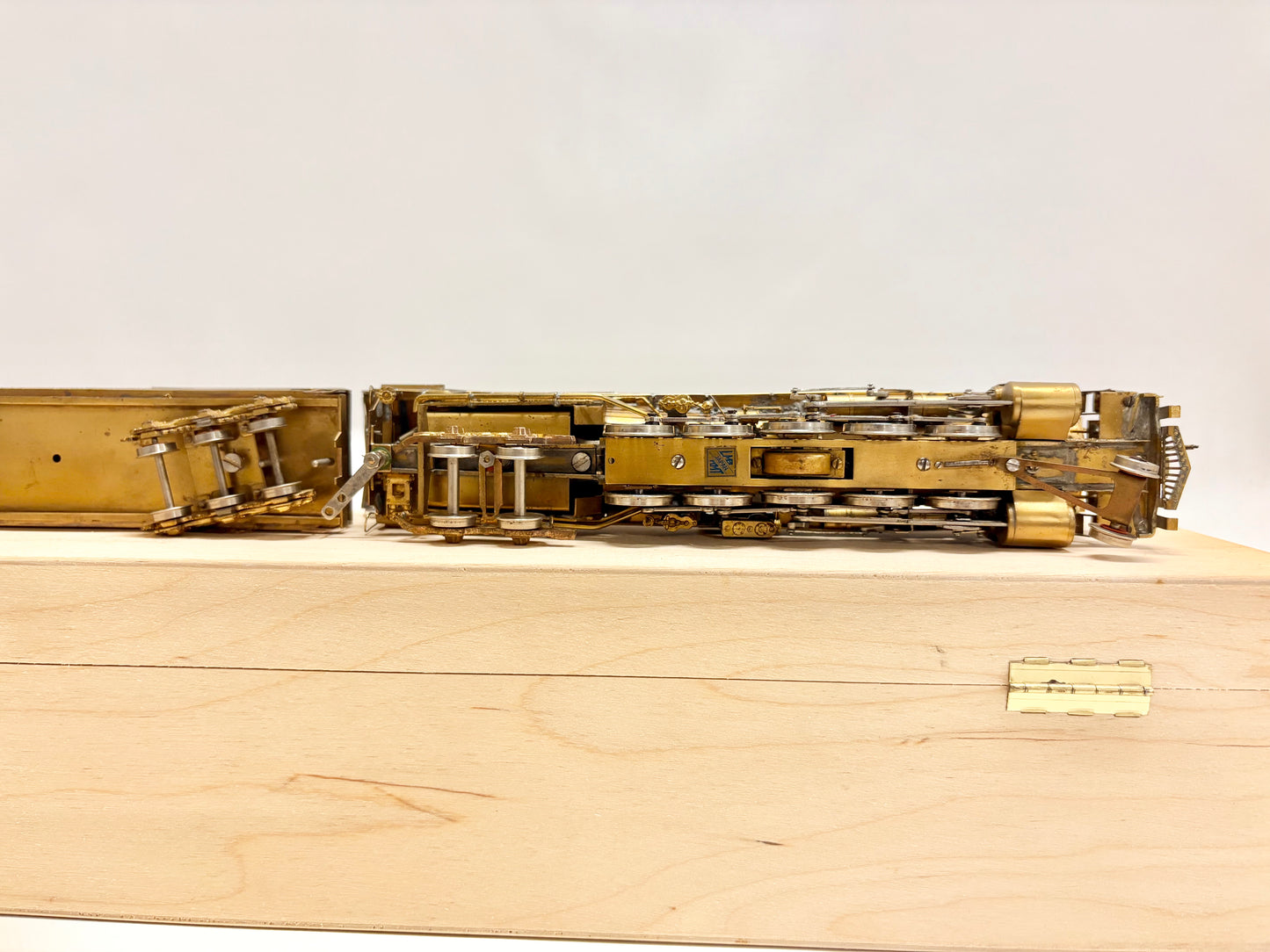 KTM Katsumi Dampflok USA DC H0 Brass
