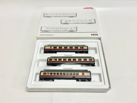 Märklin 43115 Car Set Addition for 37605 TEE H0