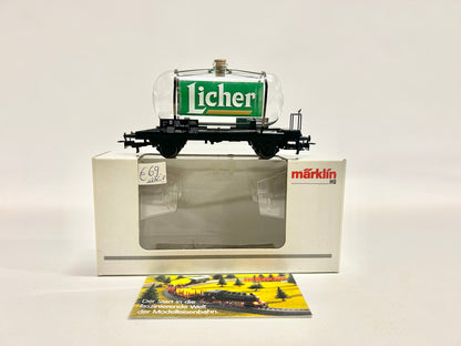 Märklin 44523.4 Glaskesselwagen "Licher" Güterwagen DB AC H0
