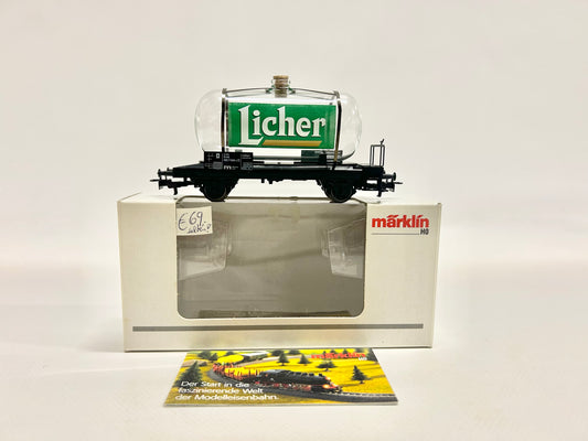 Märklin 44523.4 Glaskesselwagen "Licher" Güterwagen DB AC H0