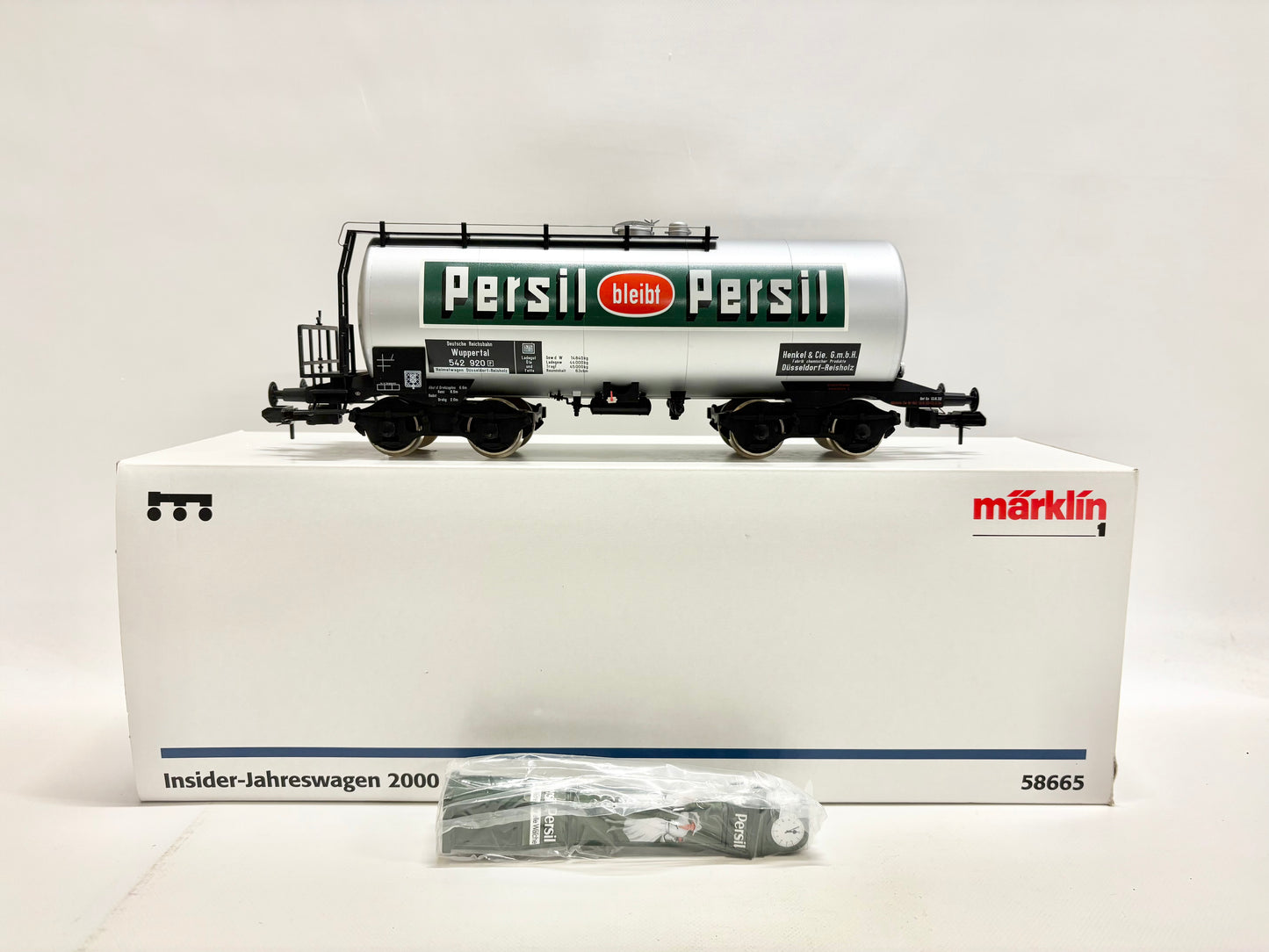 Märklin 58665 Insider-Wagen 2000 Kesselwagen Persil DR Spur 1