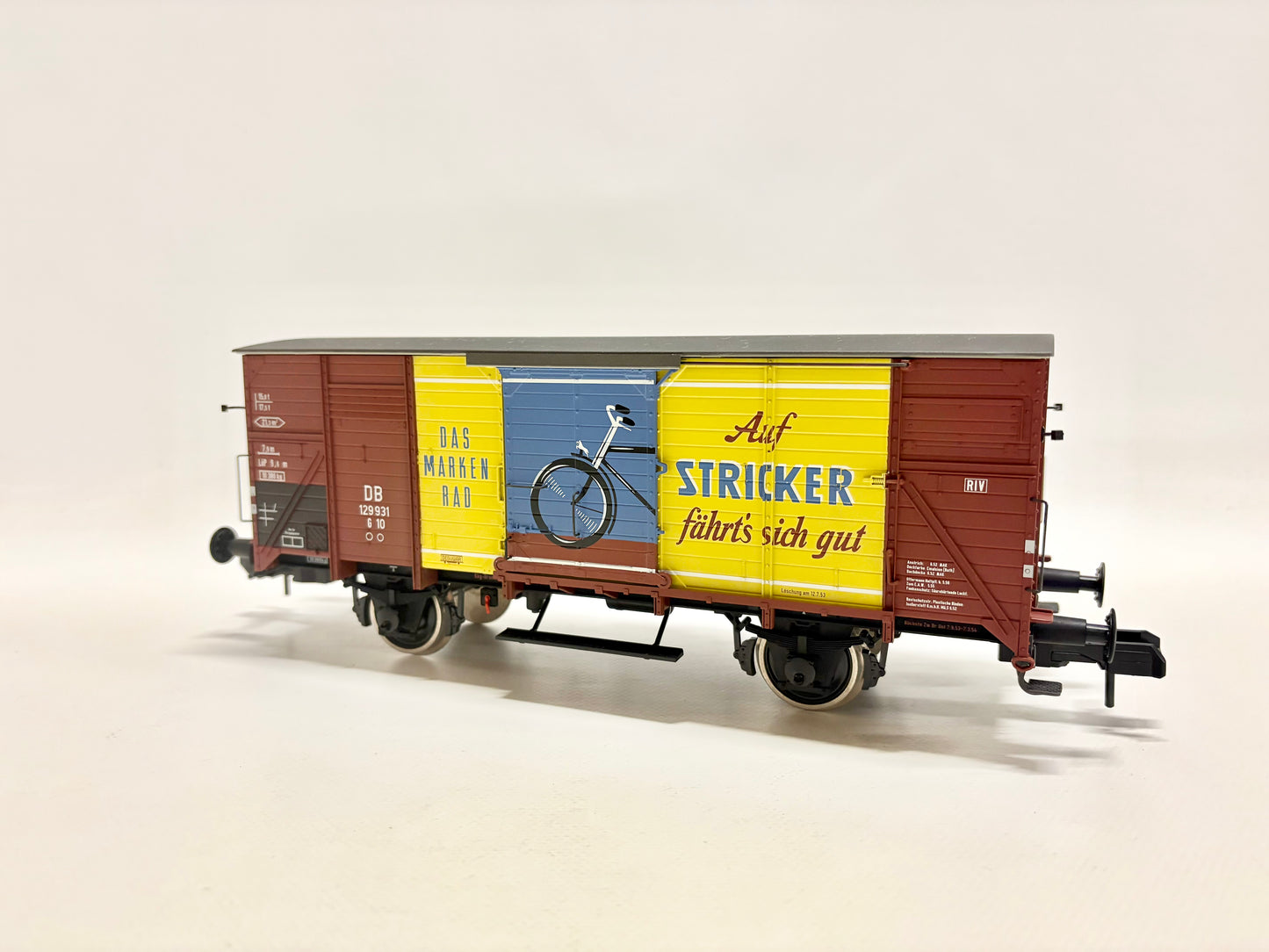 Märklin 58954 Insider-Wagen 1999 Güterwagen "Stricker-Rad" DB Spur 1