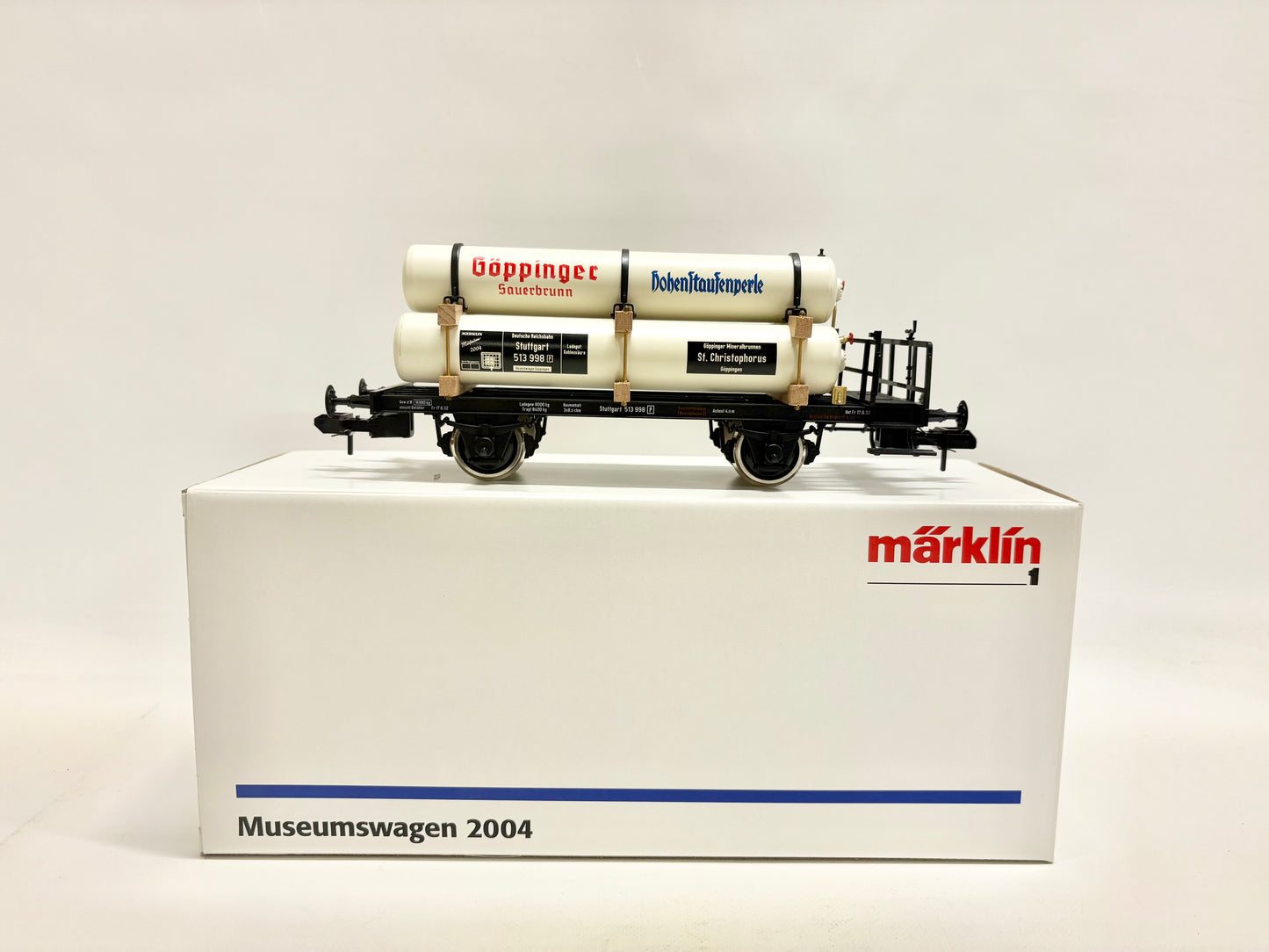 Märklin Museumswagen 2004 Gas-Kesselwagen Güterwagen DR Spur 1