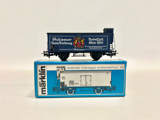 Märklin 4680 SoMo "Schiesser" Radolfzell Gedeckter Güterwagen AC H0